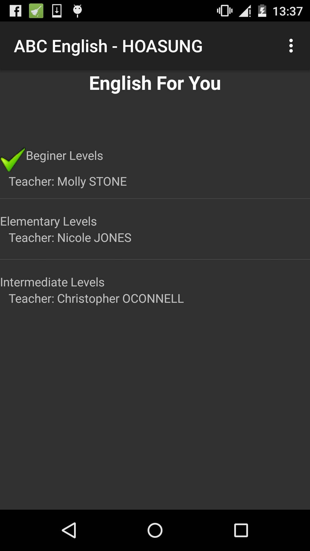 ABC English - Advanced English