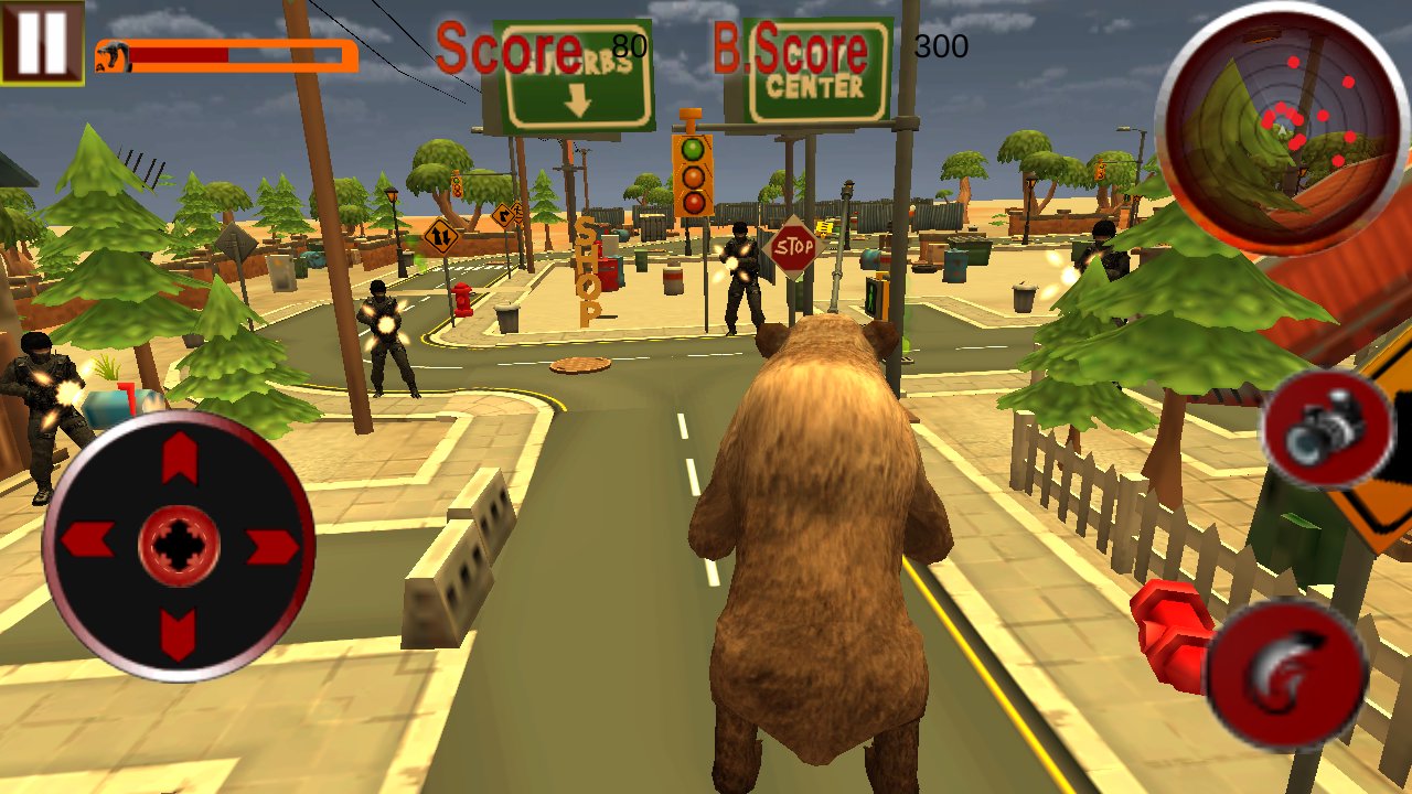 Bear Simulator City Attack 3D