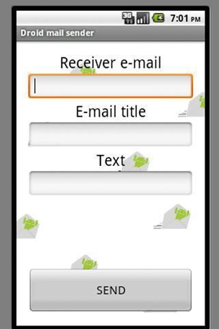 Droid easy email sender