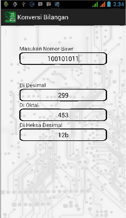 Bilangan Sistem Konversi