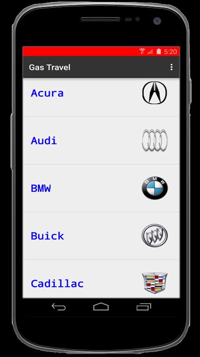 Gas Travel - Calculator