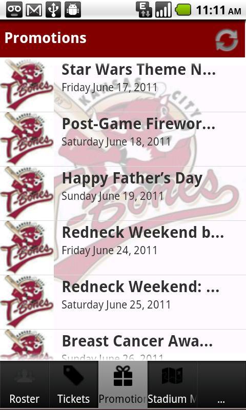 Kansas City T-Bones Baseball