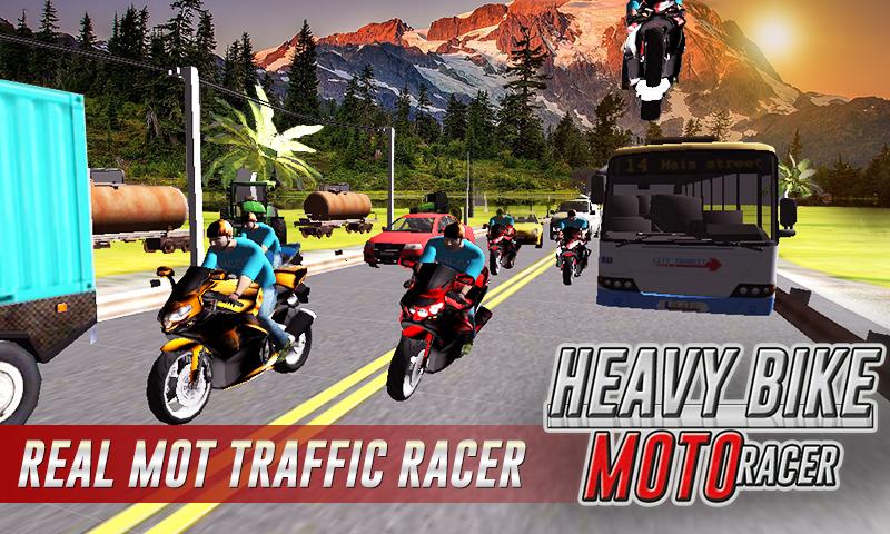 Free Traffic Rush Rider Motorbike Racing