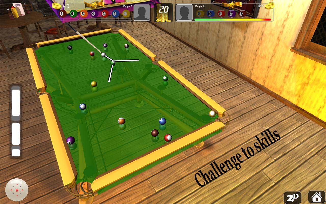 3D Ball Pool Billiards 2018