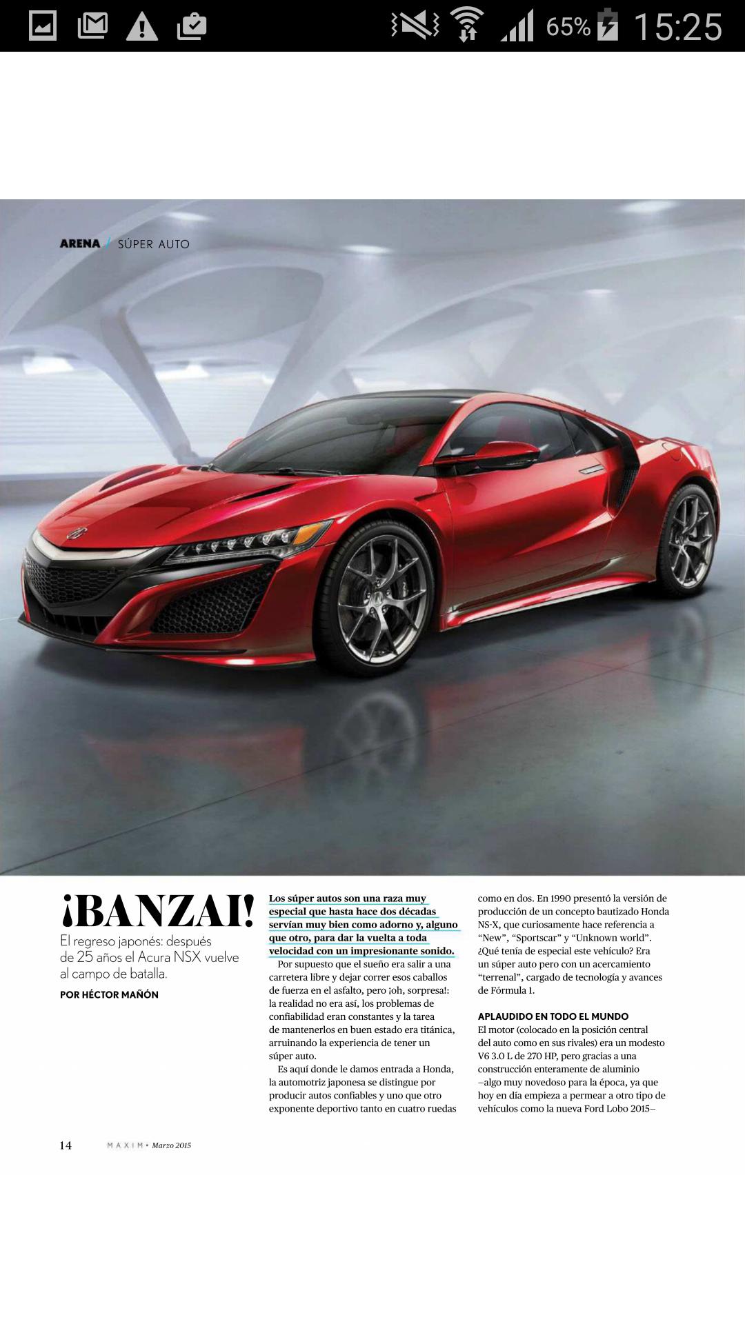 Maxim Mexico Revista