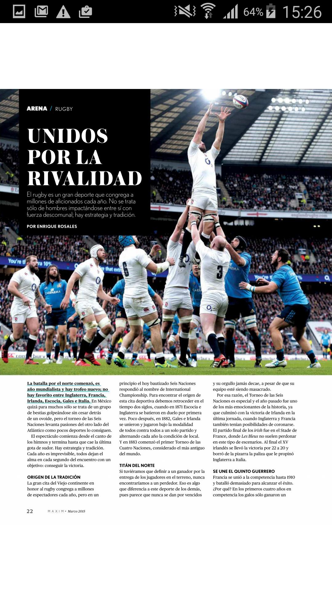 Maxim Mexico Revista