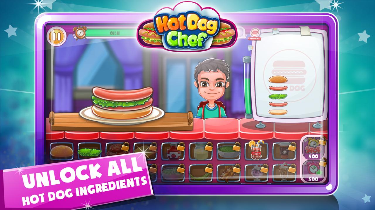 Hot Dog Chef: Cooking Rush