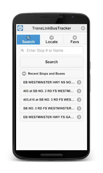 Vancouver Bus Tracker