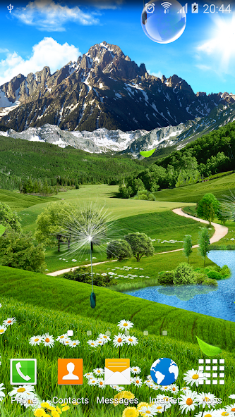 Summer Landscape Wallpaper