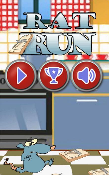 Rat run - help rat with trap