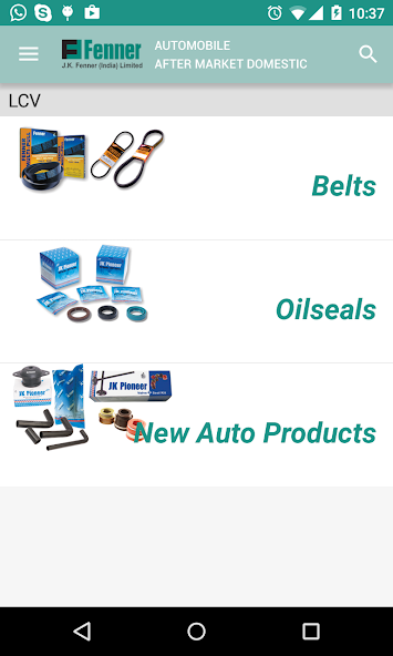 JK Fenner Domestic E Catalogue