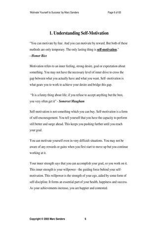 Motivate Your Way To Success P