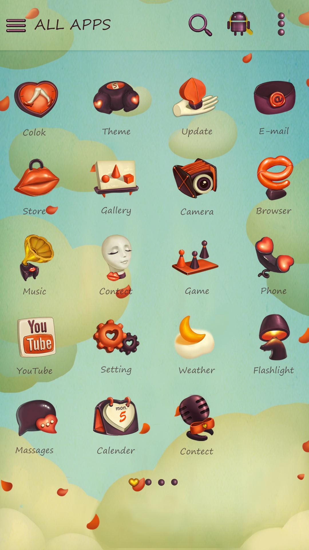 ANNA GO Launcher Theme