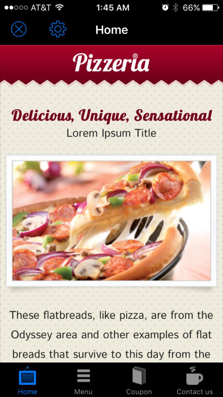 AppMark - Pizzeria Pizza