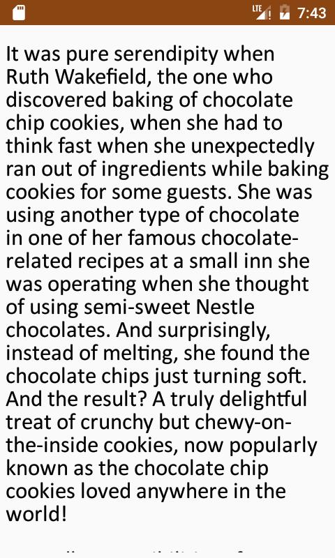 Chocolate-Related Recipes