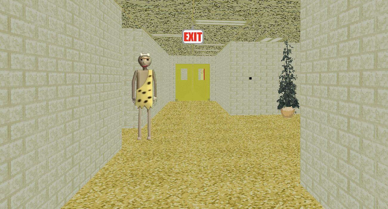 Scary Math Teacher Stone Age Mod Education