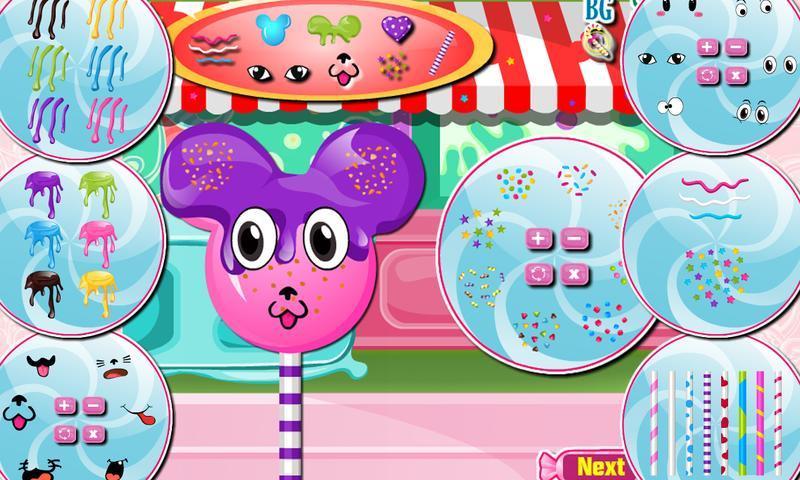 Candy cake pop decoration shop