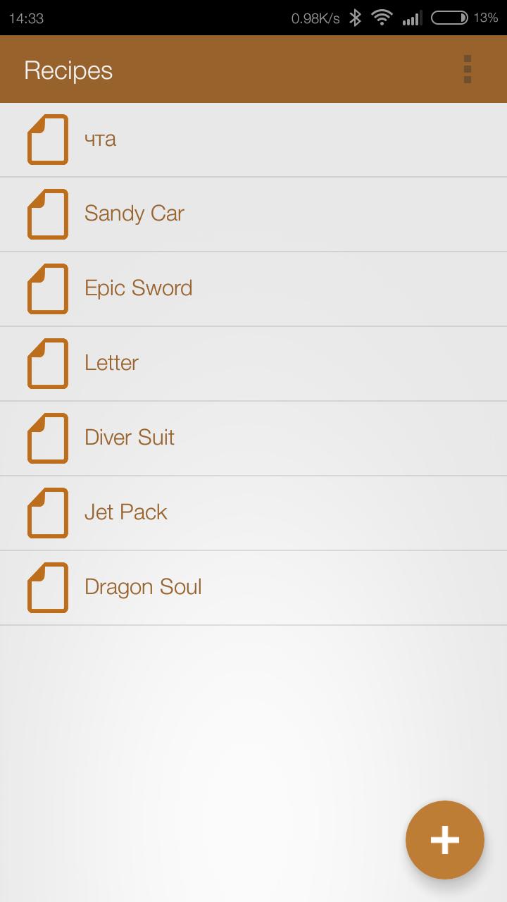 Block Story Recipe Editor Demo