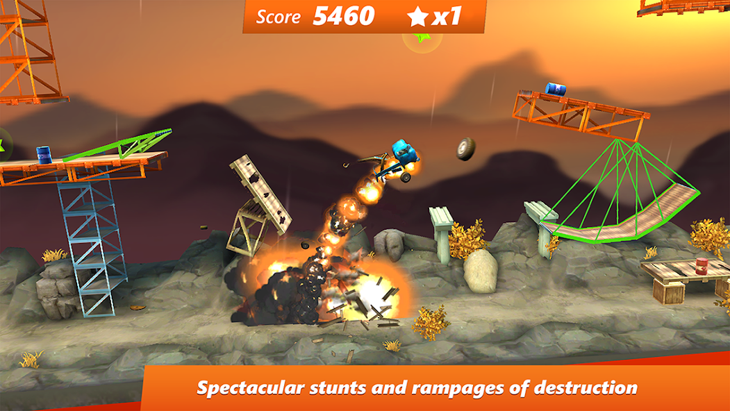 Bridge Constructor Stunts FREE