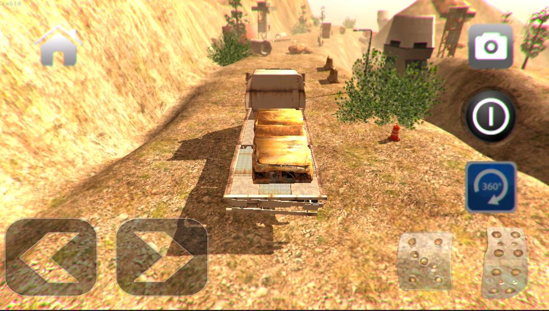 Heavy Truck Driver Danger Road