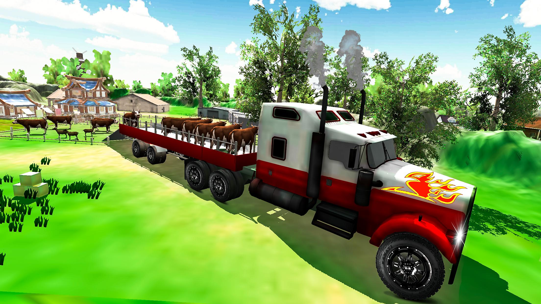 Farm Animal Heavy Loader Truck Transport 19