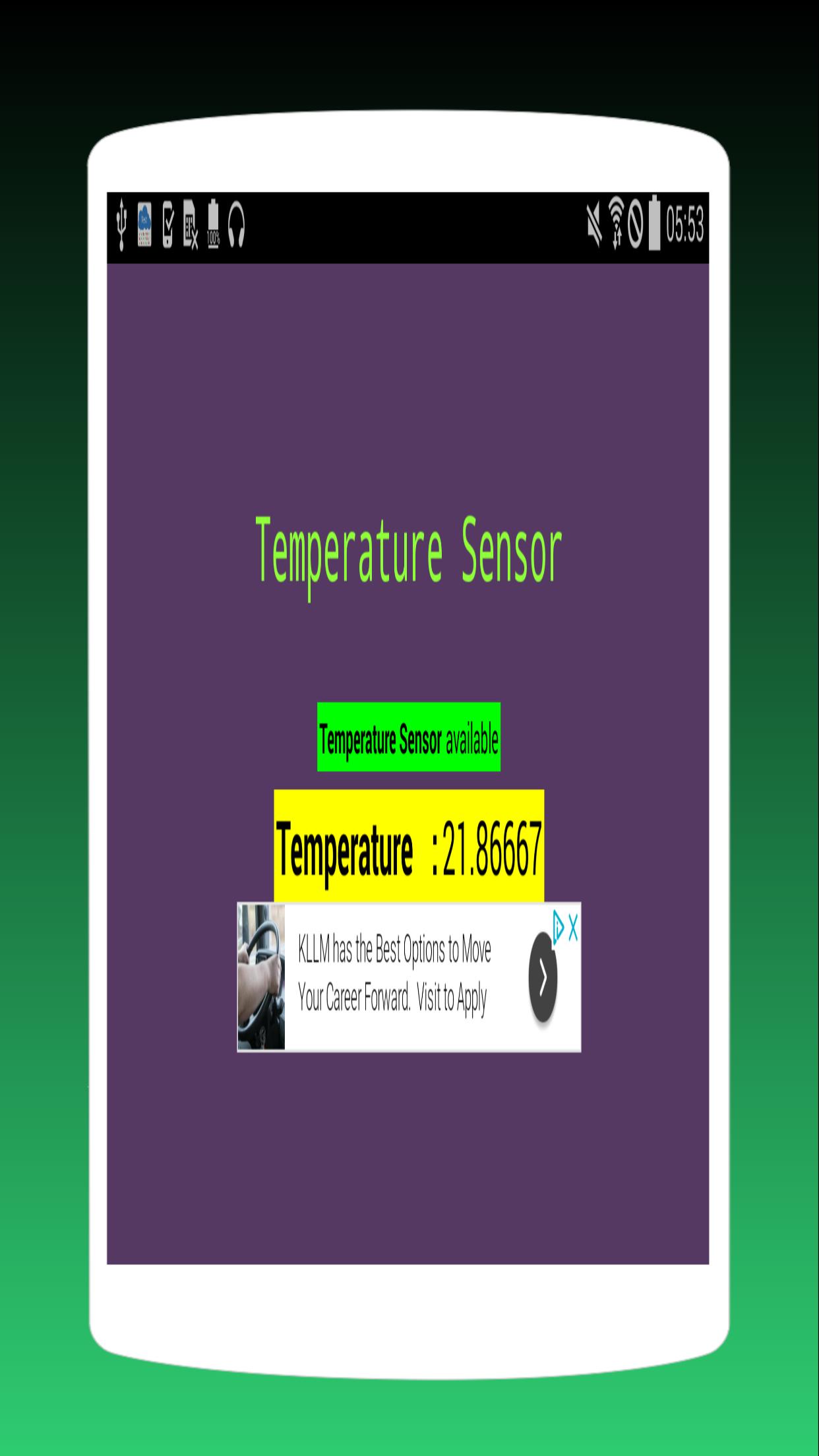 temperature app