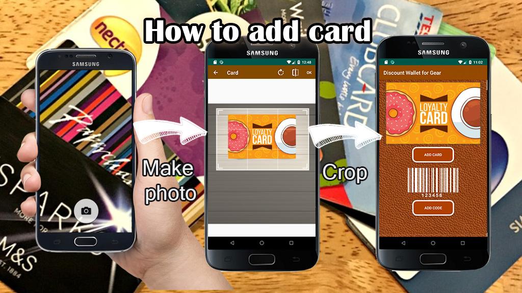 Discount cards wallet for Gala