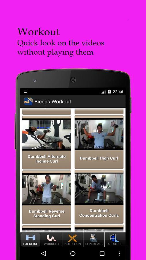 Men's Biceps Workout