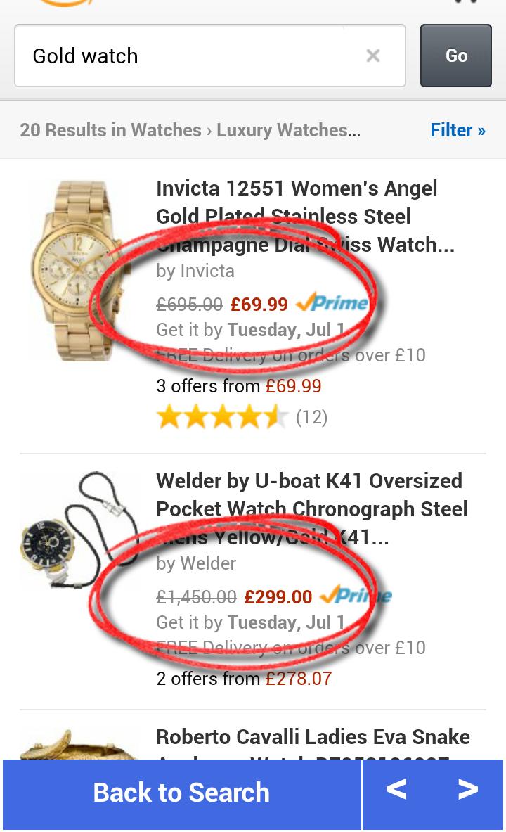 Amazon Discount Finder