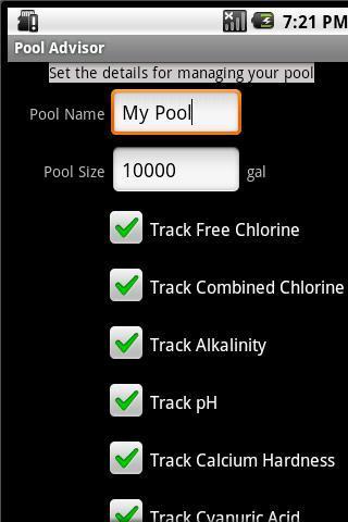 Pool Advisor (free)