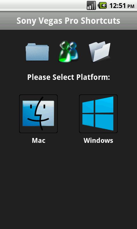 Shortcuts for Sony Vegas Pro