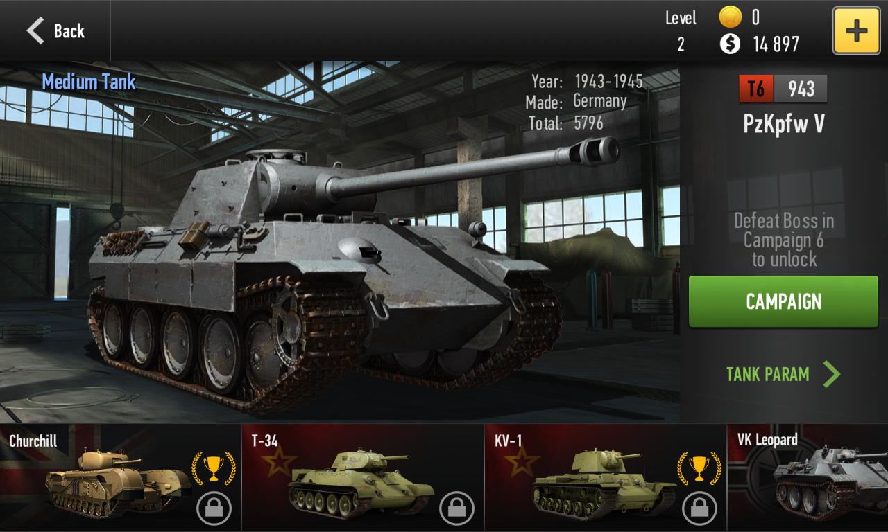 War of Tanks 2 Strategy RPG