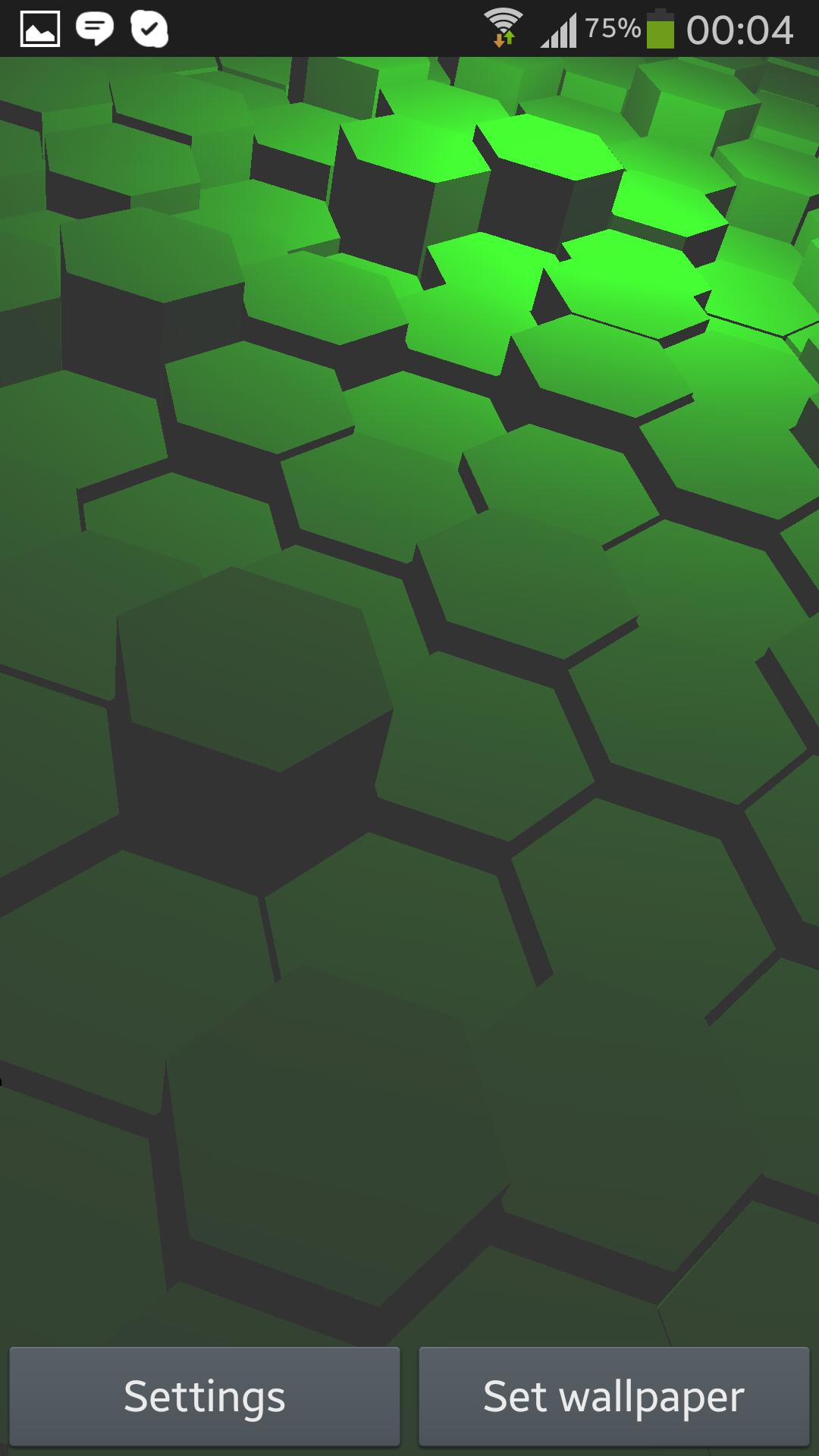 Honeycomb 3D Live Wallpaper Fr
