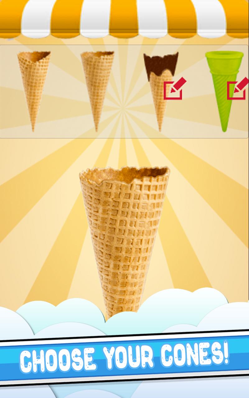 Frozen Ice Cream Cooking Game!