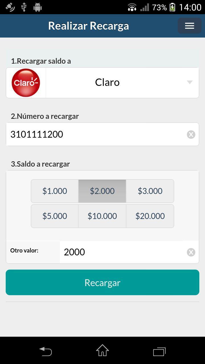 R-CARGAS "Venta de Recargas"