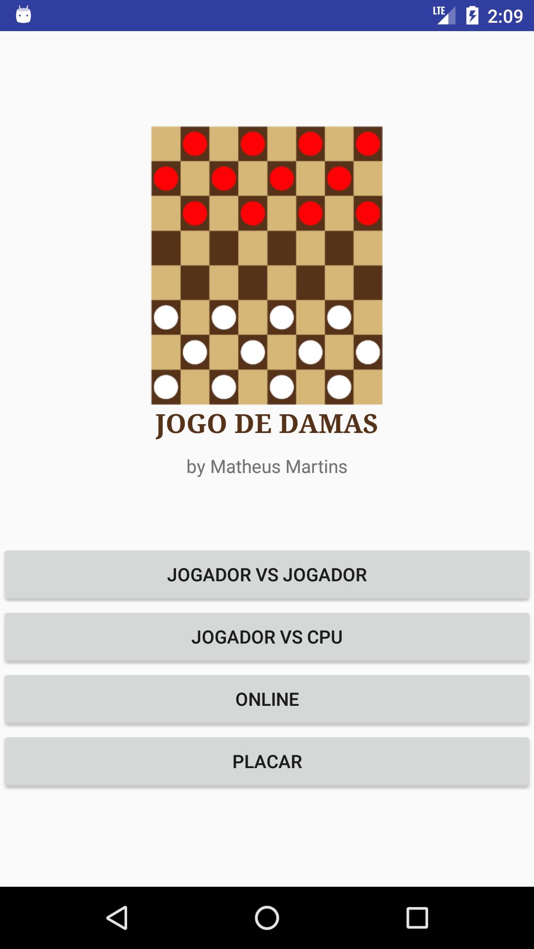 Jogo de damas