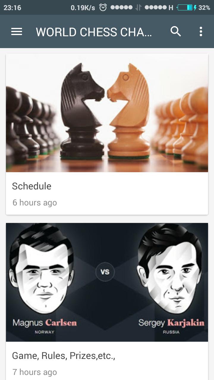 World Chess Championship 2016