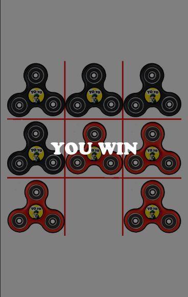 Tic Tac Toe - Spinner