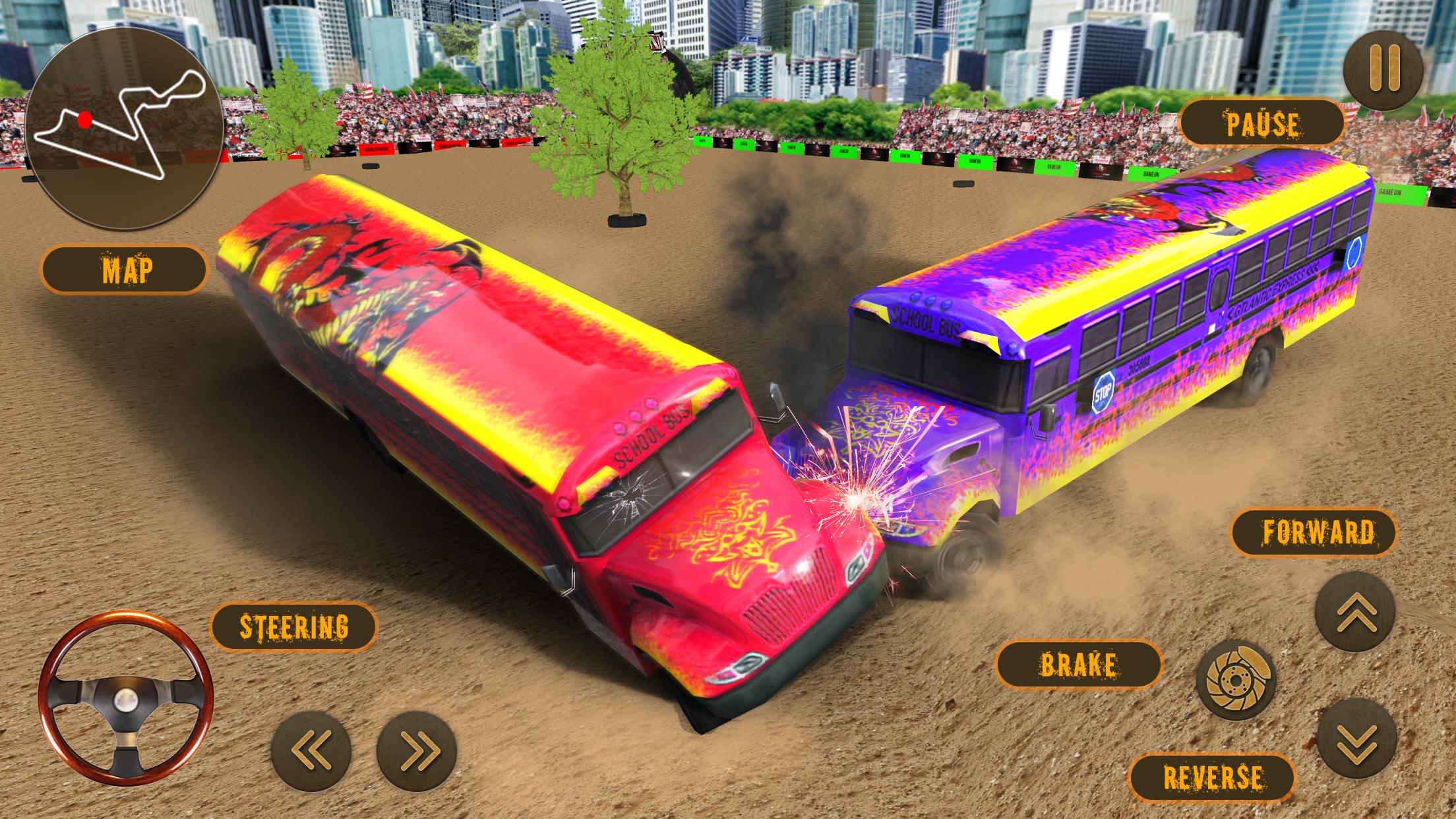 Demolition Derby Bus Racing 3D