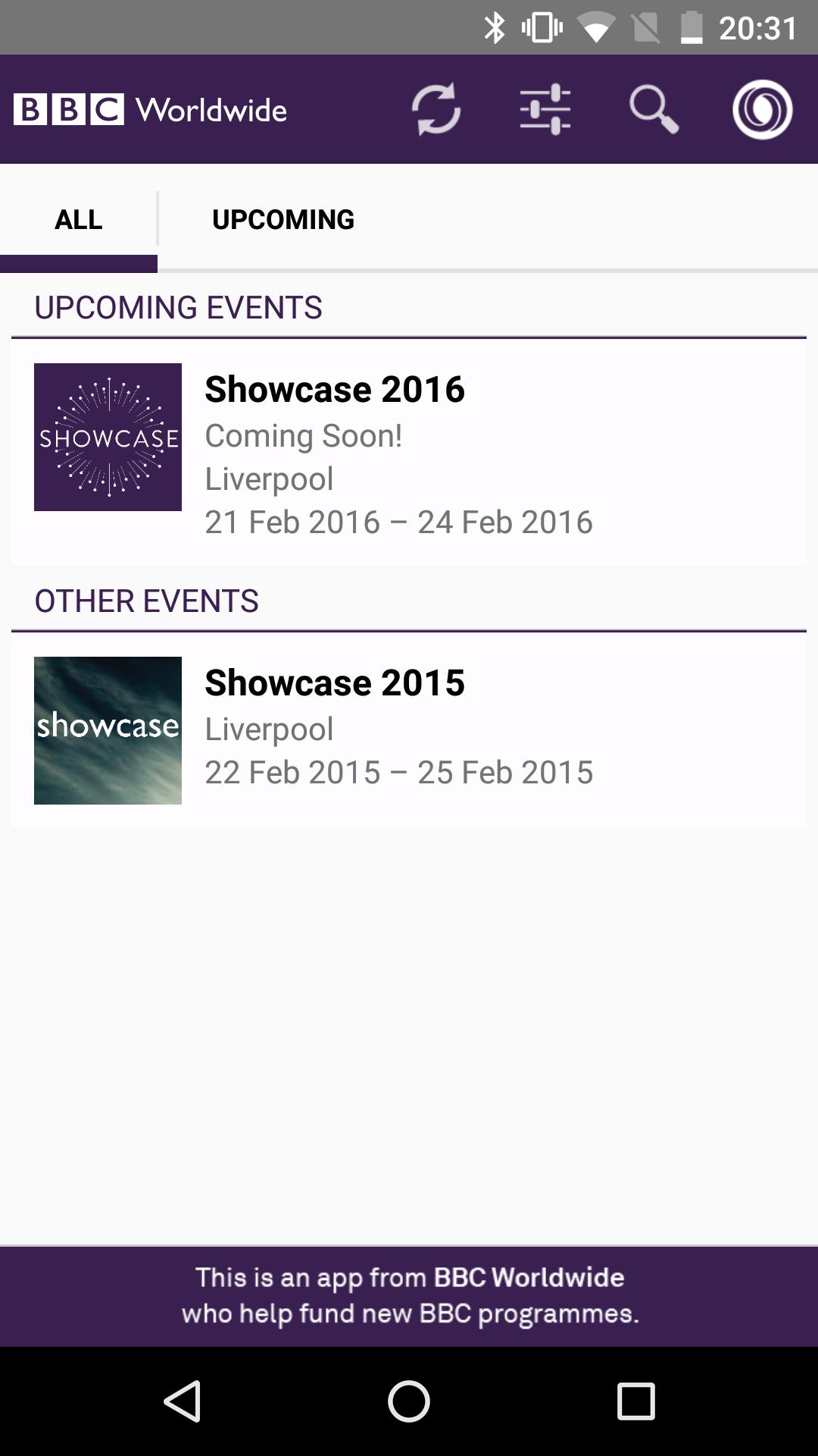 BBC Worldwide Trade Events