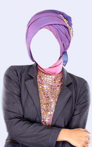 Hijab Women Photo Suit