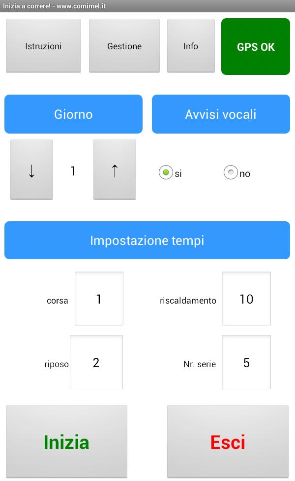 Inizia a correre 2.0