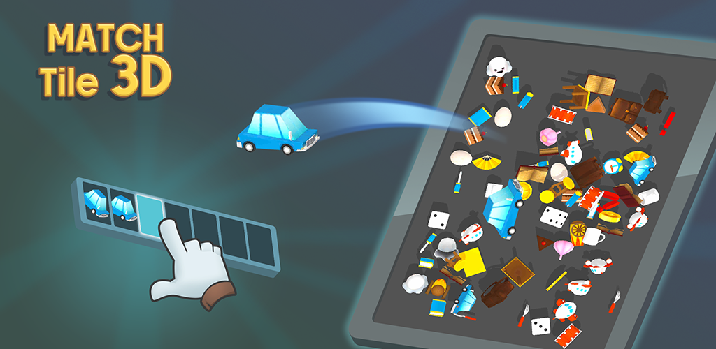 Match 3D-Tile Connect Matching