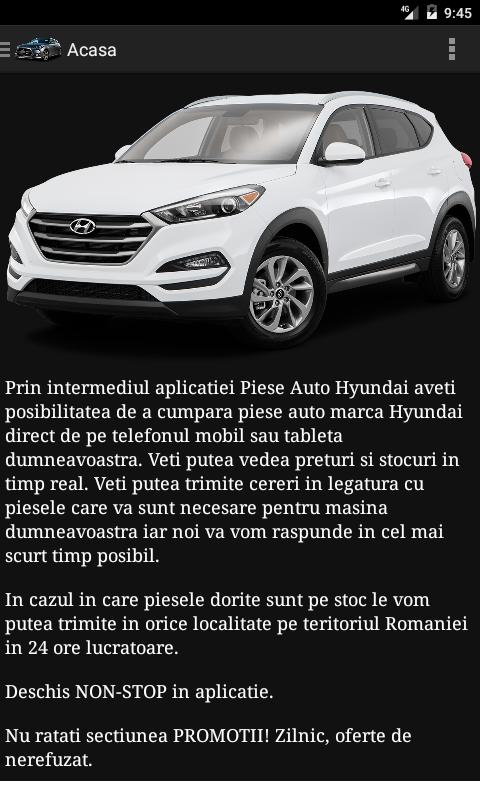 Piese Hyundai