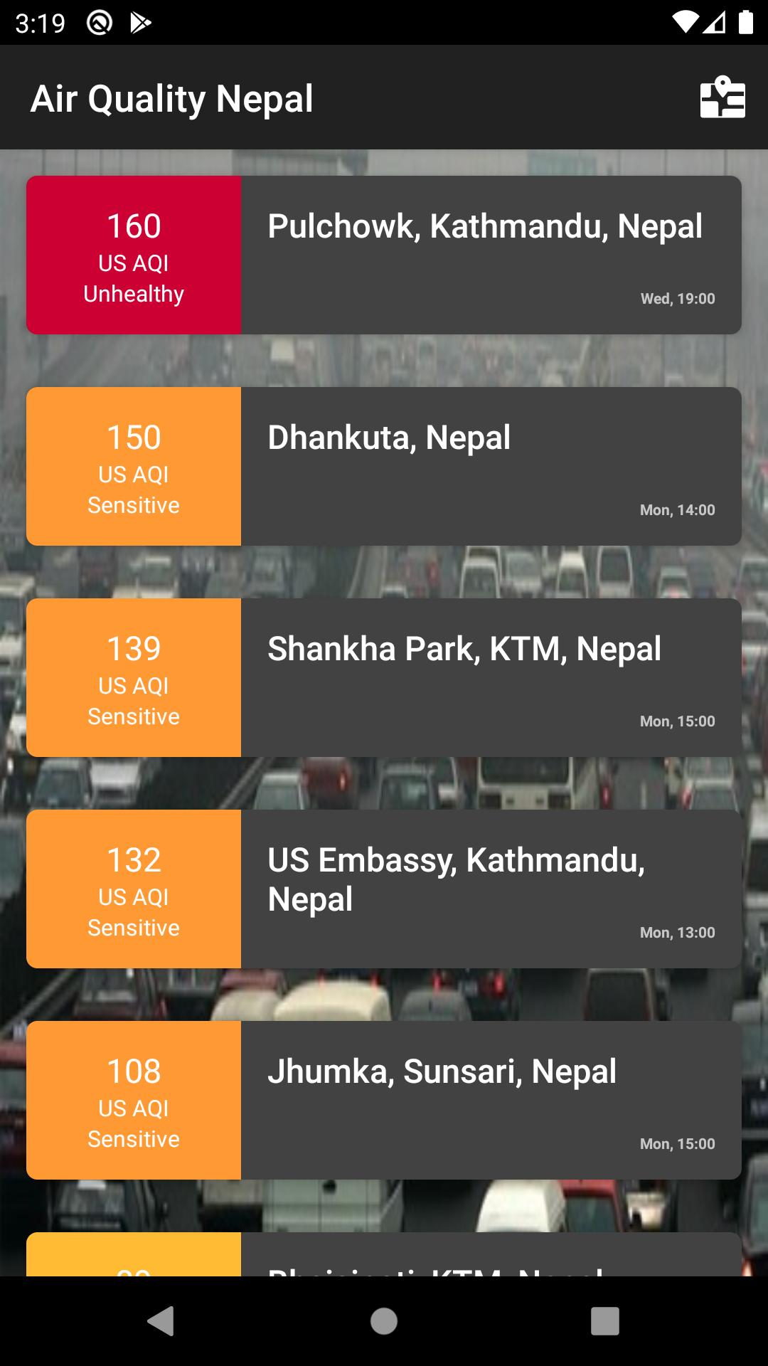 Air Quality Nepal