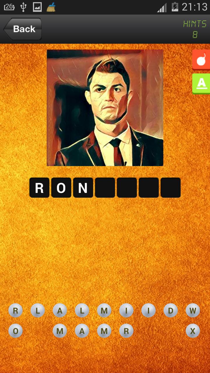 Football Player Quiz Soccer