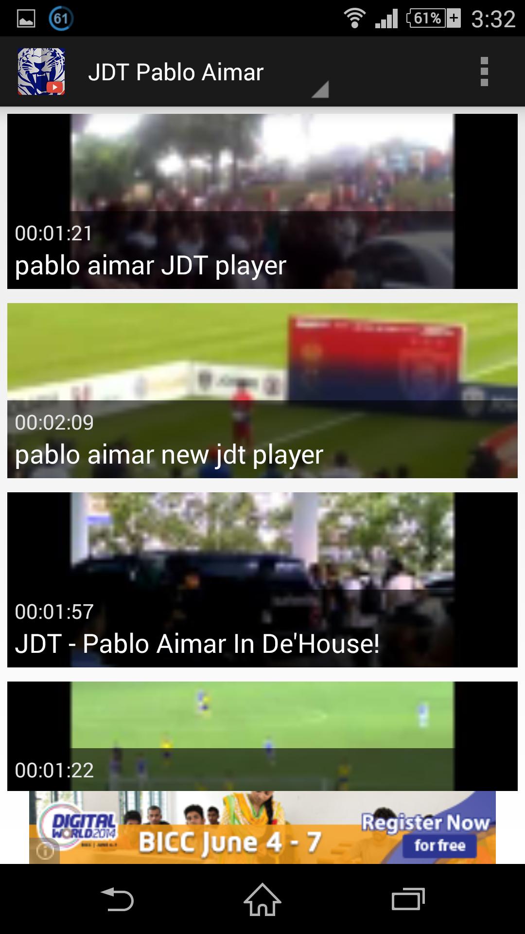 JDT Football Videos