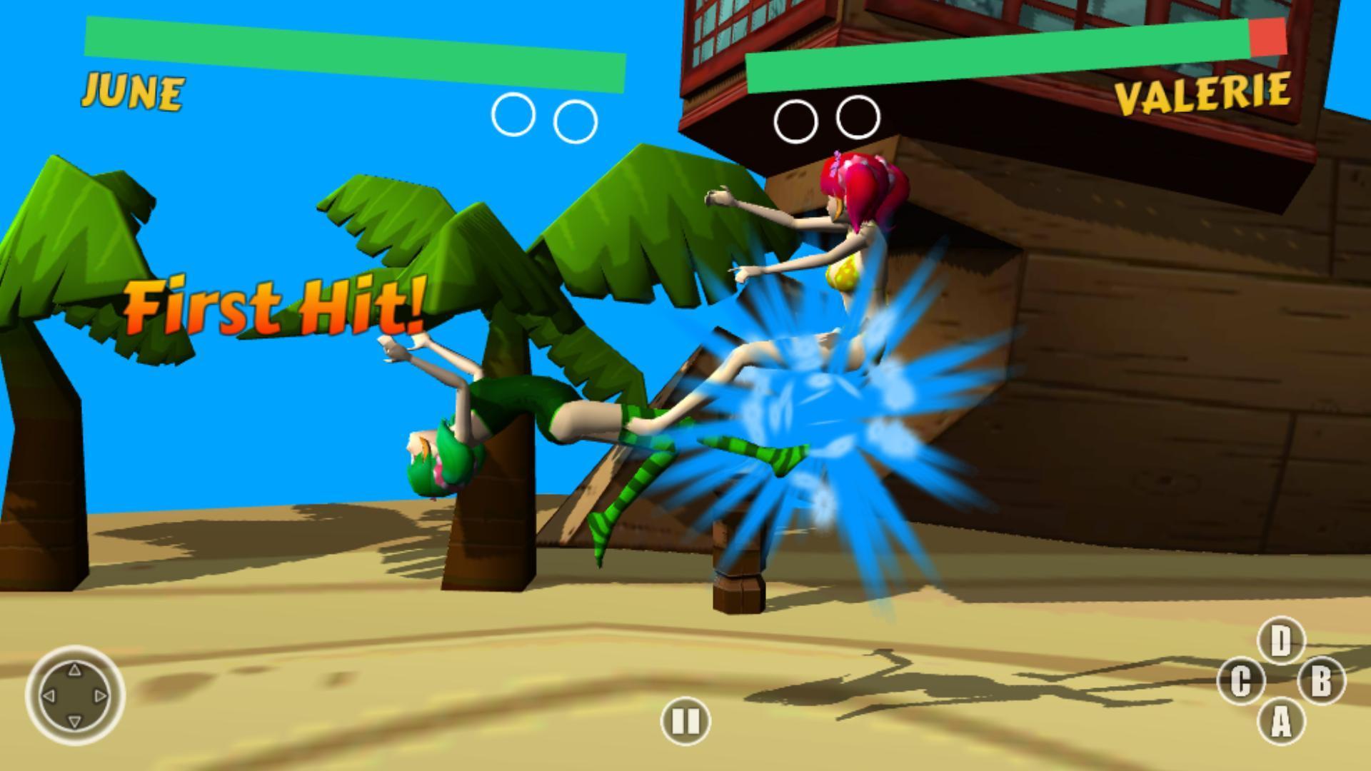 Bikini Girl Fighting Game