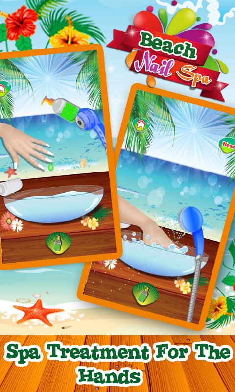 Beach Nail Spa - Girls Game