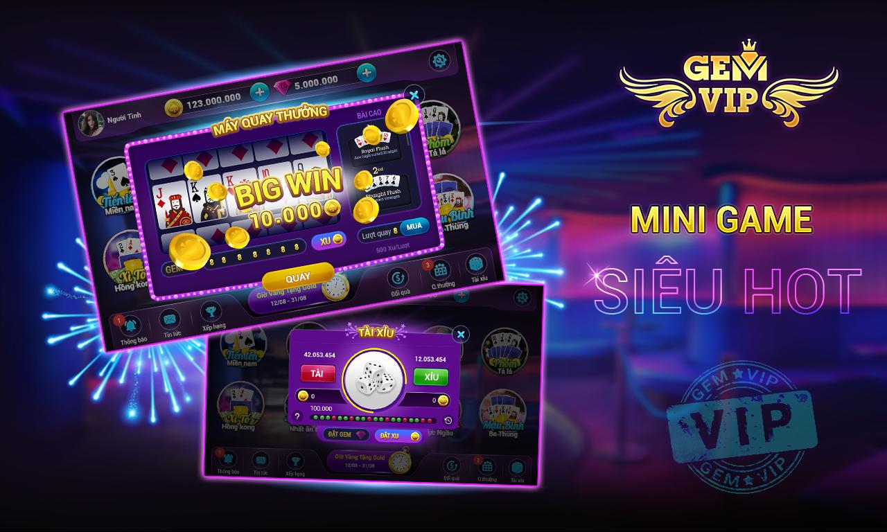 Gem VIP - Game bai dai gia